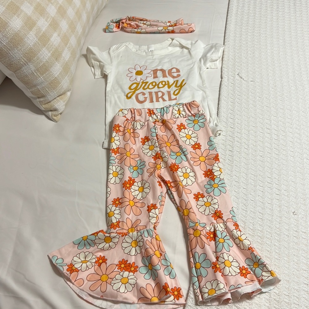 Groovy one birthday outfit
